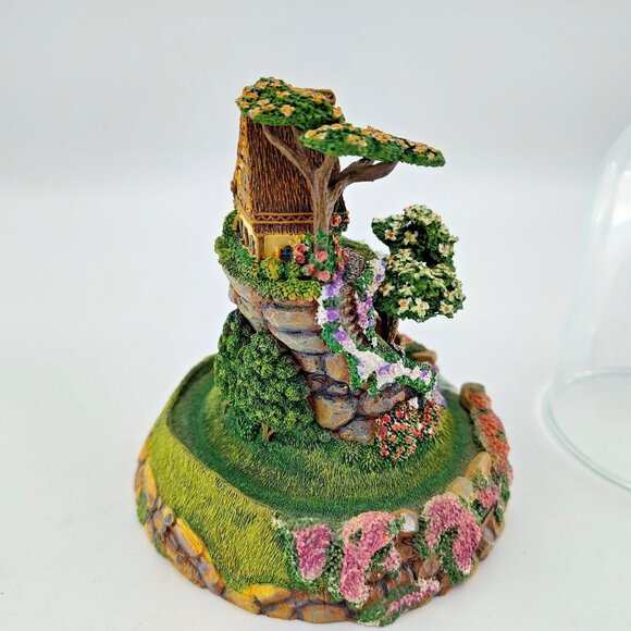 Cobblestone Bridge Cottage Figure Violet Schwenig hand painted Figurine 6584 - Picture 6 of 10